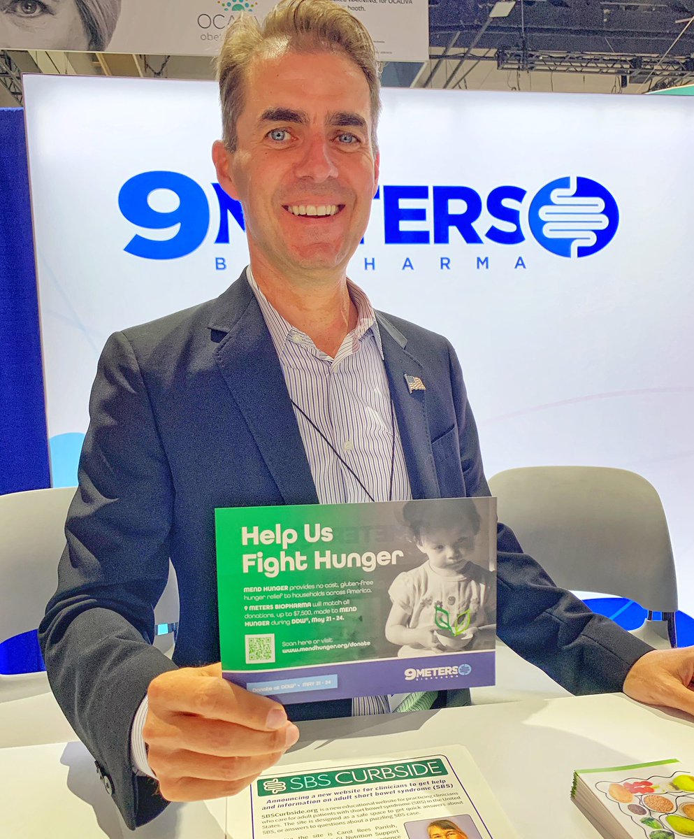 THANKS TO <a href="/9metersbio/">9 Meters Biopharma, Inc.</a> FOR MATCHING DONATIONS TO <a href="/MendHunger/">Mend Hunger</a> THROUGH 5/24 AT #DDW2022 #celiacdisease 👏