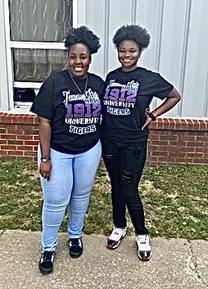 TSUedu's tweet photo. #DestinationTSU Memphis area high school graduates headed to TSU! Welcome Jamanda Tinnon & Madeyson Roberson, Class of 2026. https://t.co/5Kx7ZepXPw