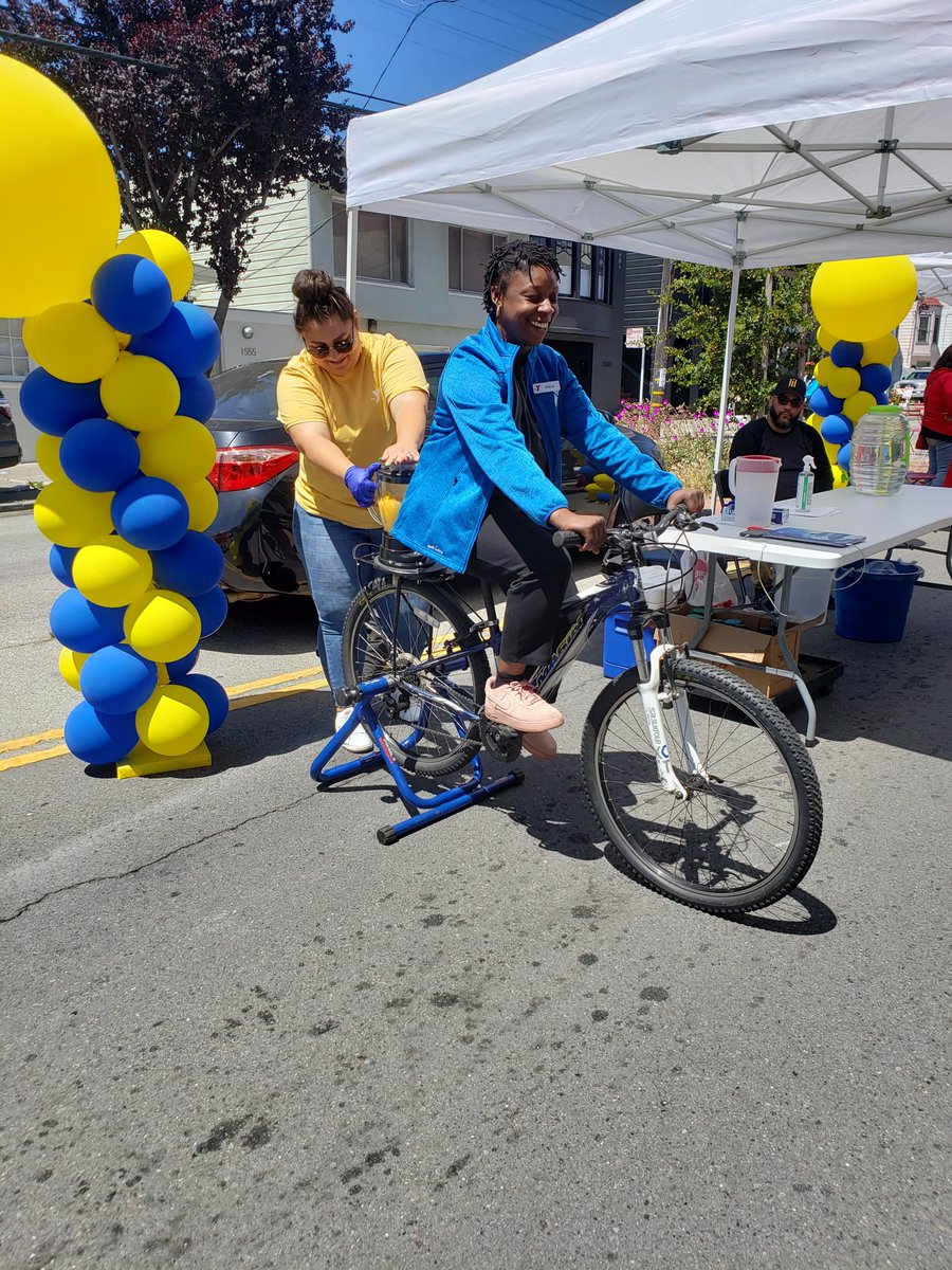 Bayview YMCA (@bayviewymca) on Twitter photo Smoothies taste more delicious when you make them yourself! Stop by the Bayview YMCA during <a href="/SundayStreets/">Sunday Streets SF</a> and try out our bike-powered blender! Smoothies taste more delicious when you make them yourself! Stop by the Bayview YMCA during <a href="/SundayStreets/">Sunday Streets SF</a> and try out our bike-powered blender!