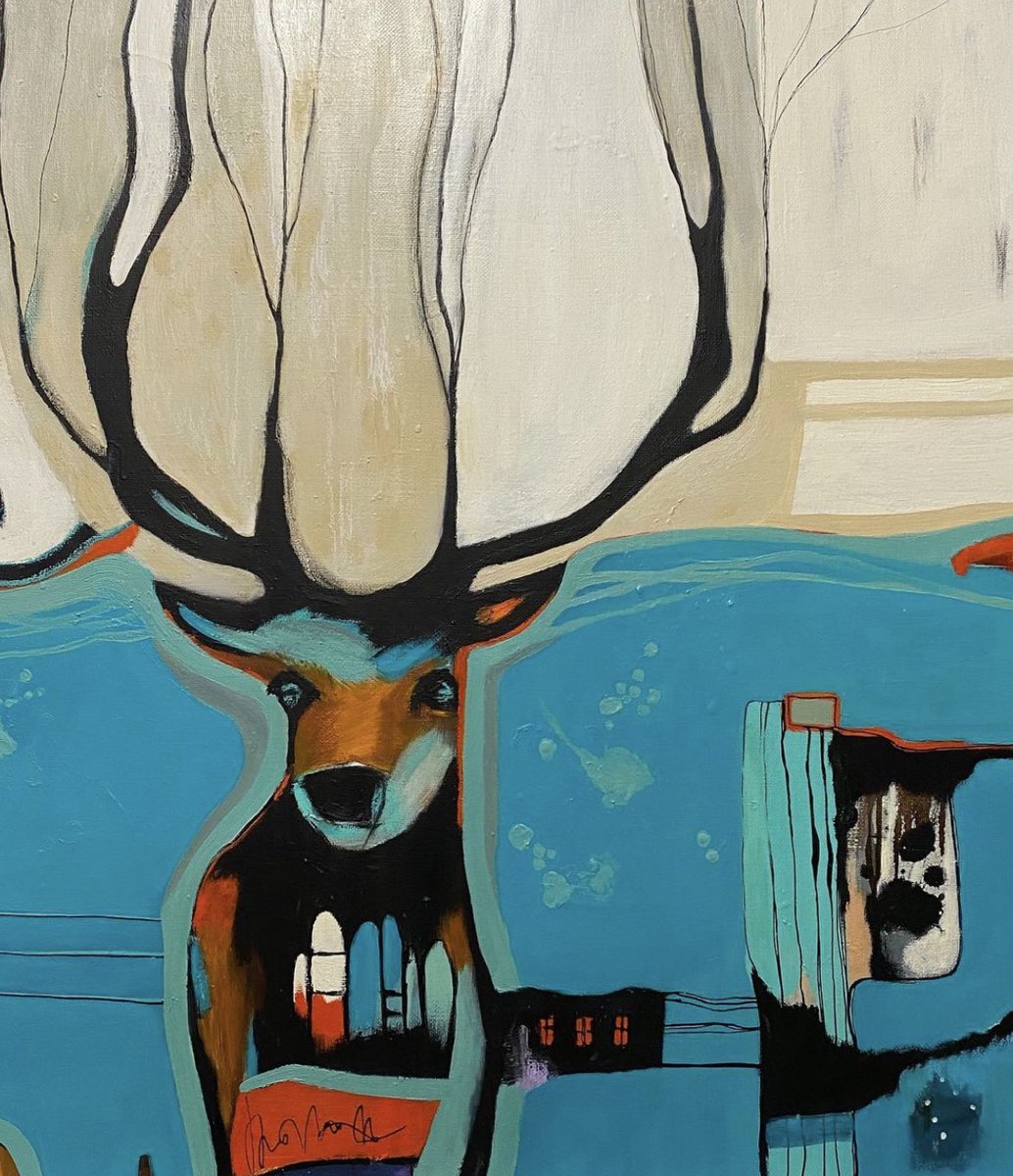 “In my reality”
80х80х3 cm
Mixed media (acrylic, acrylic markers, oil, oil pastels), canvas, matte varnish.
Sold to private collection.
Animated video of this painting as an #nft will come soon👻
#oilpainting #artist #ArtistOnTwitter #art