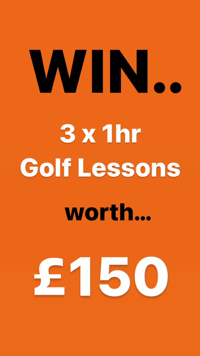 LESSON GIVEAWAY….
I’m Giving Away 3 x 1hr Lessons
Worth £150!
Retweet &amp; like To be entered in the draw.
I’ll draw the winner on Wednesday 25th May!
