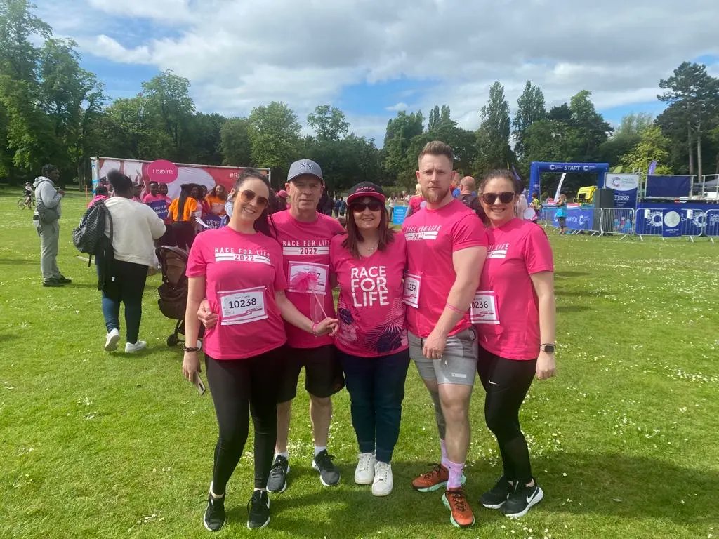 BeckyJCrump's tweet photo. #raceforlife completed 🥰 https://t.co/y5TjRtpnAw
