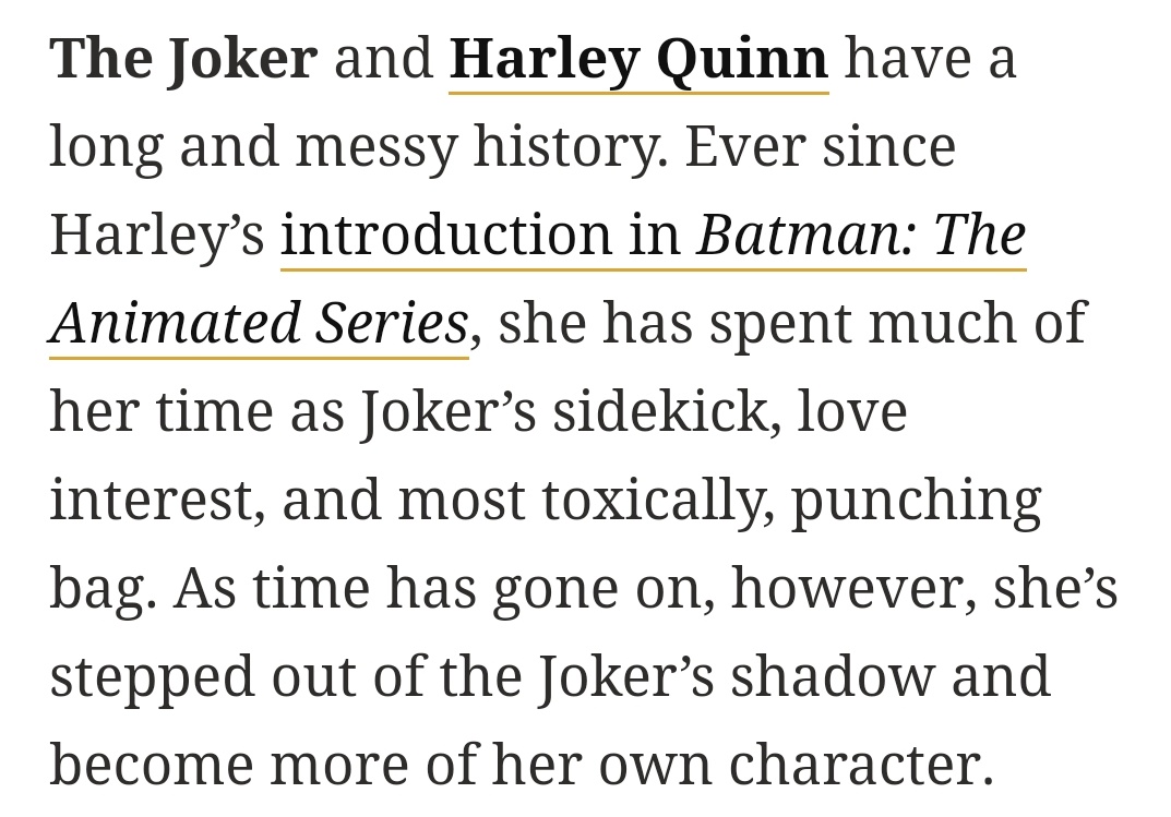 1.2 거미줄 (VENOM)↬ "You got me like Harley"└ probably a Harley Quinn, character from DC comics universe, love interest of Joker, they had a messy, screwed up love story.