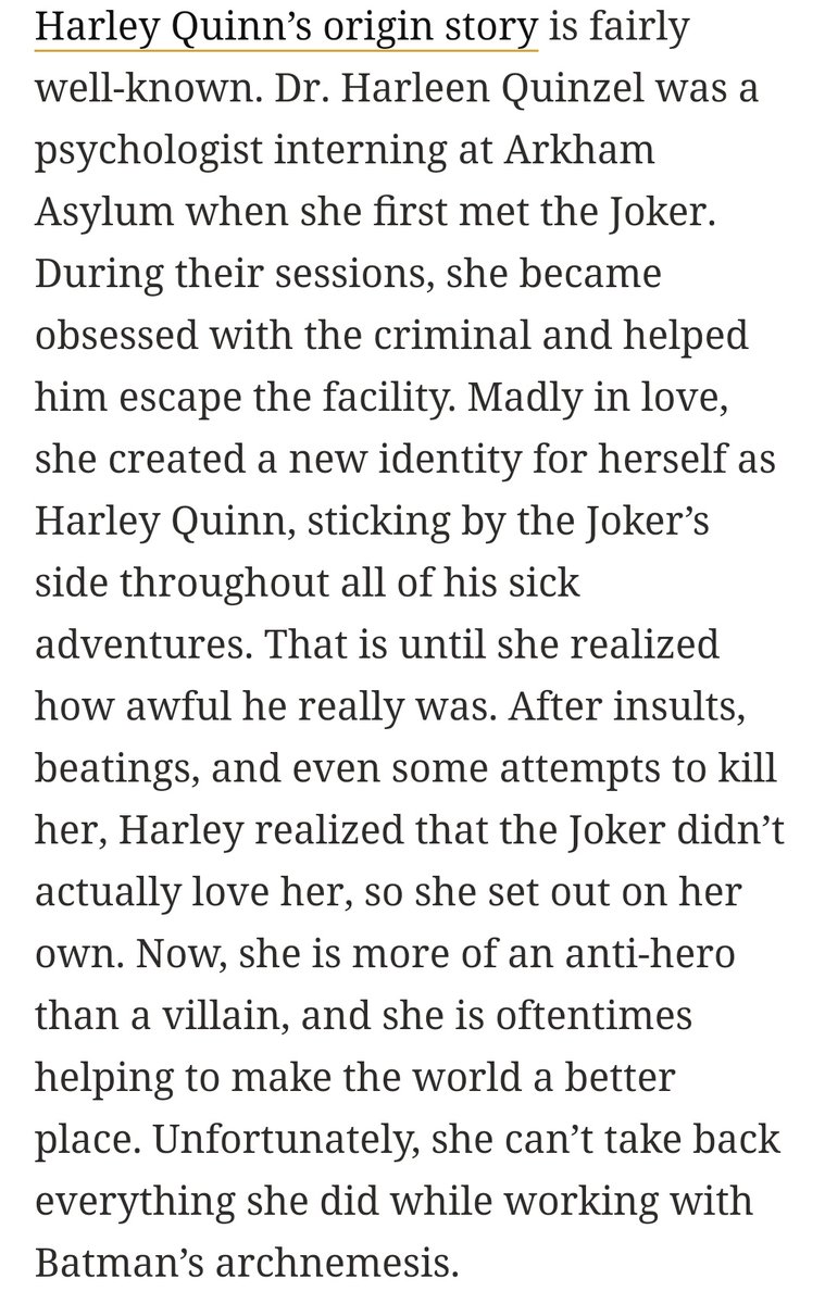 1.2 거미줄 (VENOM)↬ "You got me like Harley"└ probably a Harley Quinn, character from DC comics universe, love interest of Joker, they had a messy, screwed up love story.