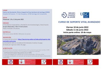 ResisAnCHUS's tweet photo. 👀 Anticípate↩️
👀 Perform↩️
👀Share↩️
#ERCguidelines21  @ERC_resus @sedar_es @MonederoPablo @AlvarezAnest @ACIS_sergas @UniversidadeUSC @ServandoAlais @AndreaCalvoRey1 #CESIS #MiguelVargas #LuzCouce https://t.co/iWF9z04CTI