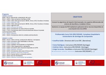 ResisAnCHUS's tweet photo. 👀 Anticípate↩️
👀 Perform↩️
👀Share↩️
#ERCguidelines21  @ERC_resus @sedar_es @MonederoPablo @AlvarezAnest @ACIS_sergas @UniversidadeUSC @ServandoAlais @AndreaCalvoRey1 #CESIS #MiguelVargas #LuzCouce https://t.co/iWF9z04CTI