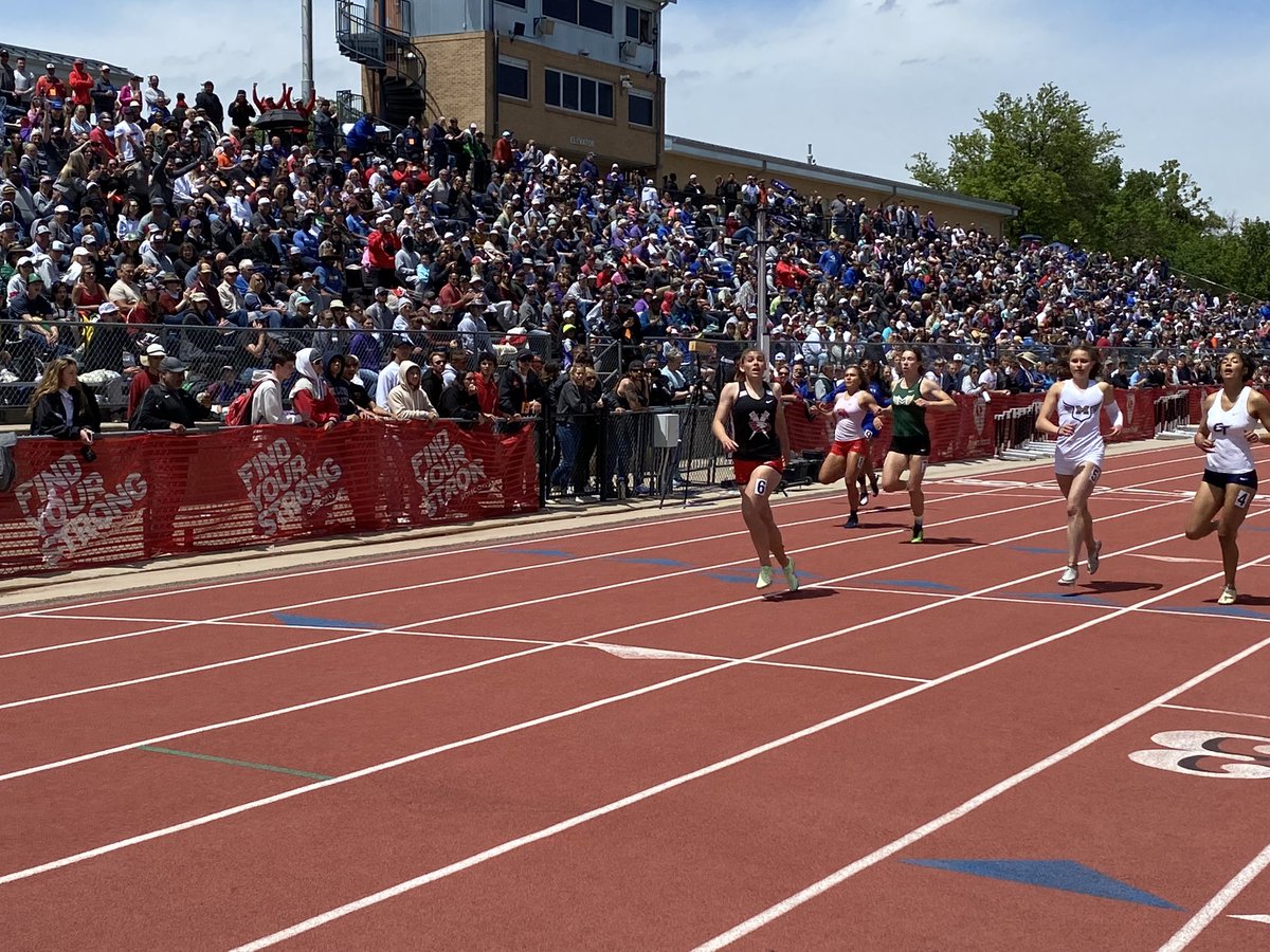Haley Esser is your 200 meter State Champ !!!! <a href="/WeAreEaglecrest/">Eaglecrest Raptors</a> <a href="/LadyRaptorHoops/">EHS Girls Hoops</a> <a href="/CCSDATHACT1/">Cherry Creek Schools Athletics & Activities</a>