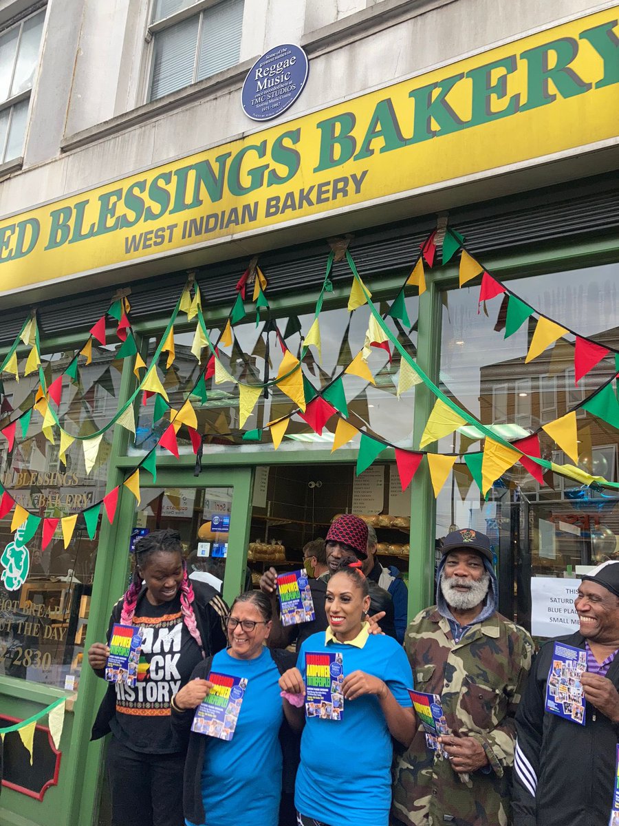 summerstown182's tweet photo. HAPPY BIRTHDAY ❤️💛💚 Dennis Bovell MBE @DubMaestro1 Who can forget the magical day when you came to #PlanetTooting & unveiled the #TMCStudios #MixedBlessingsBakery Plaque with @BeeKemiA! #Barbados #Wandsworth #Matumbi #RockAgainstRacism https://t.co/CakeaTeCFd https://t.co/Y3YoD4np3r