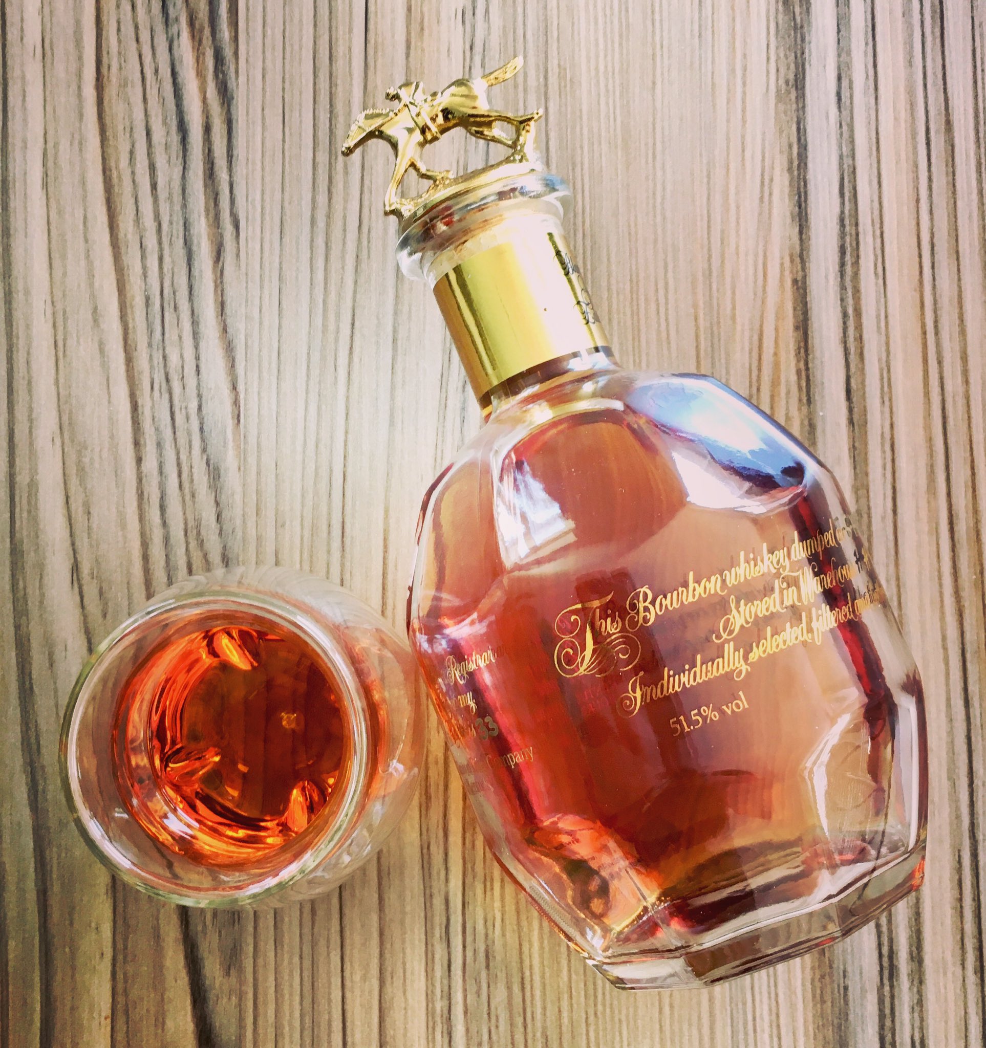 Bourbon Gents on Twitter "Day of rest ends with Blanton’s Gold. Hope