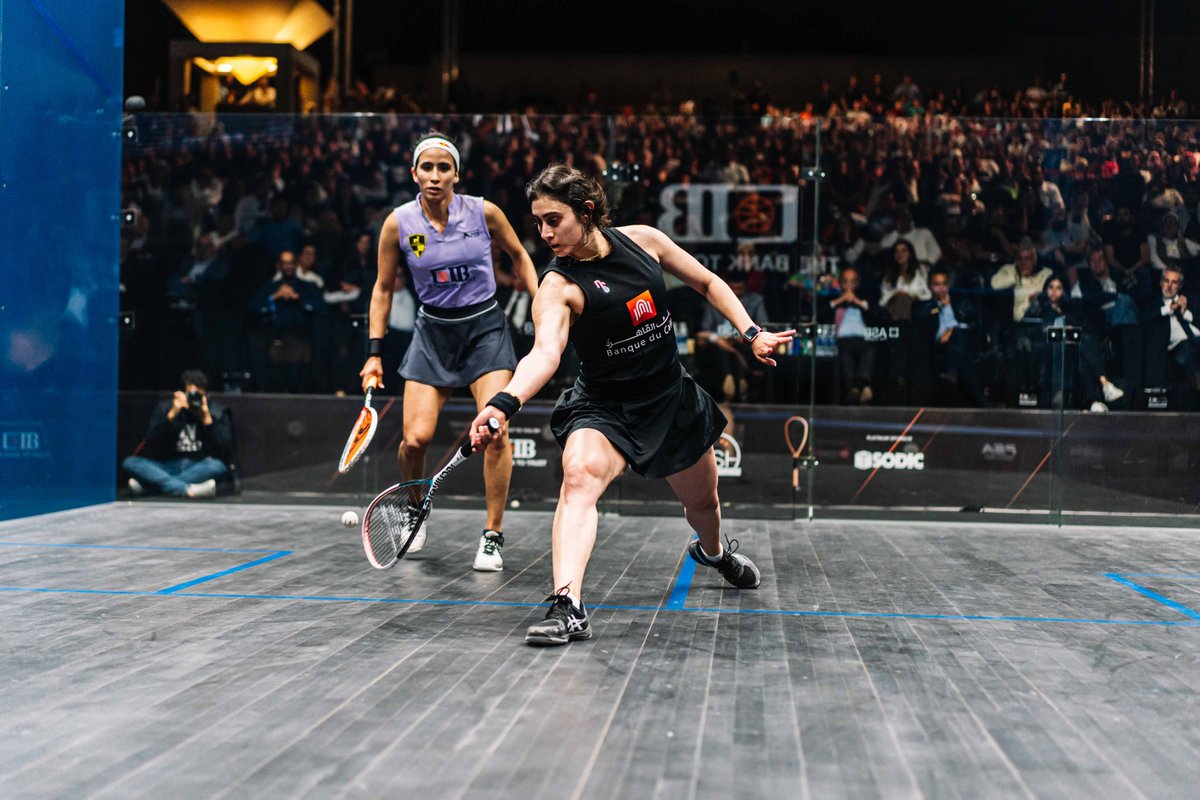 🗣 'It’s been very hard, the last couple of months, I can’t believe I’m standing here right now!' 🇪🇬 @noursherbini reacts after claiming her sixth CIB PSA World Championship title! ⬇️ worldsquashchamps.com/2022-finals/ #PSAWorldChamps