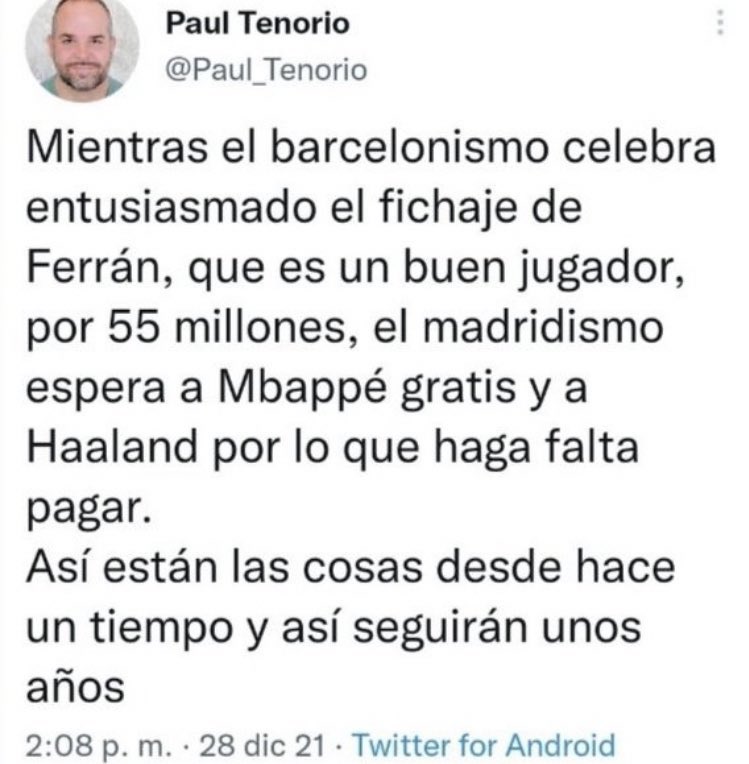 🎙 𝗗𝗮𝘃𝗶𝗱 𝗦𝗮́𝗻𝗰𝗵𝗲𝘇 tweet media