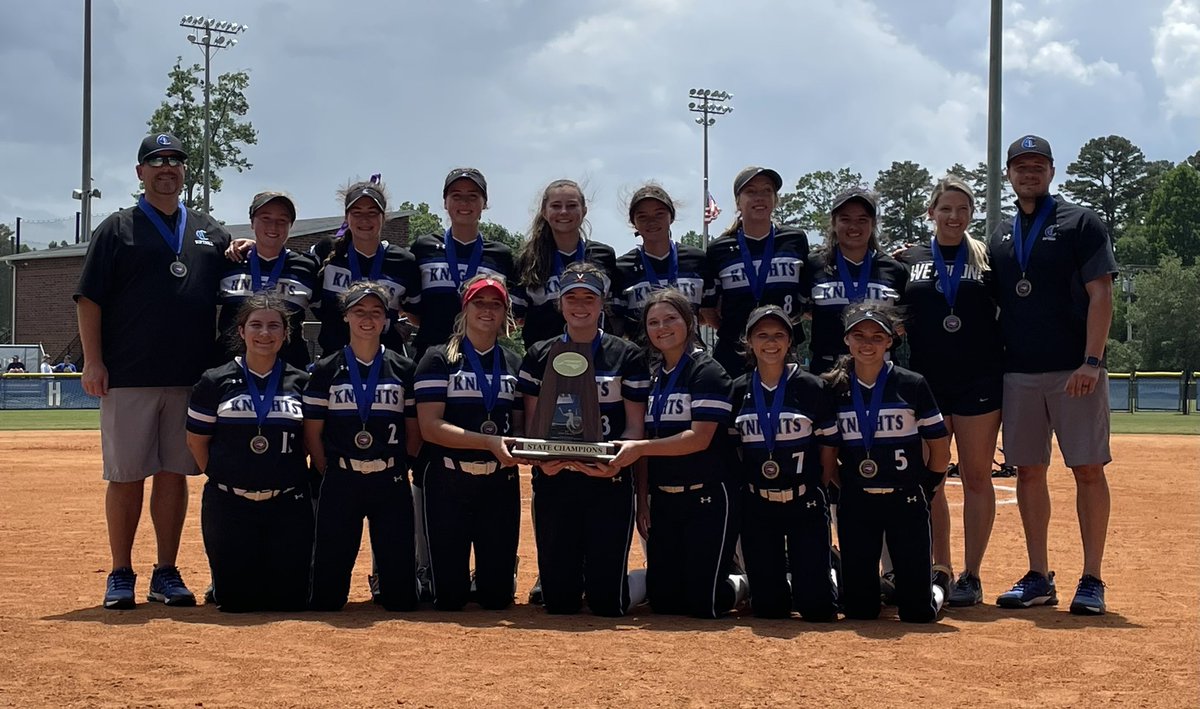 The Knights win 10-0, and take home the NCISAA State 4A Championship for the second year in a row. #Back2Back