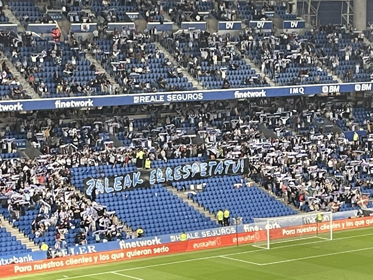 “Zaleak Errespetatu” 

Bultzadaren mezua. 

#RealSociedad