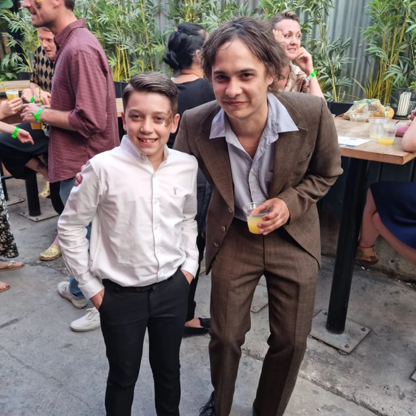Frank Dillane News on X: "Frank Dillane with Kai Boorman at The Essex  Serpent wrap party last year. https://t.co/J7zTqrQrmN" / X