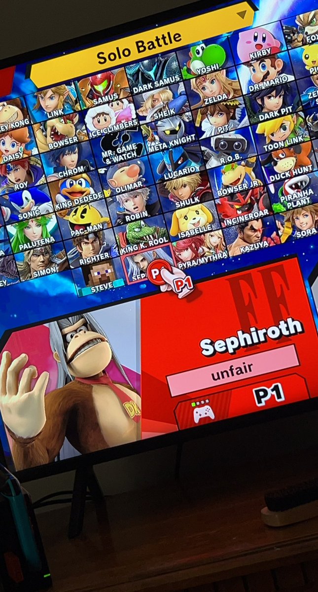 Dropping Robin for him.