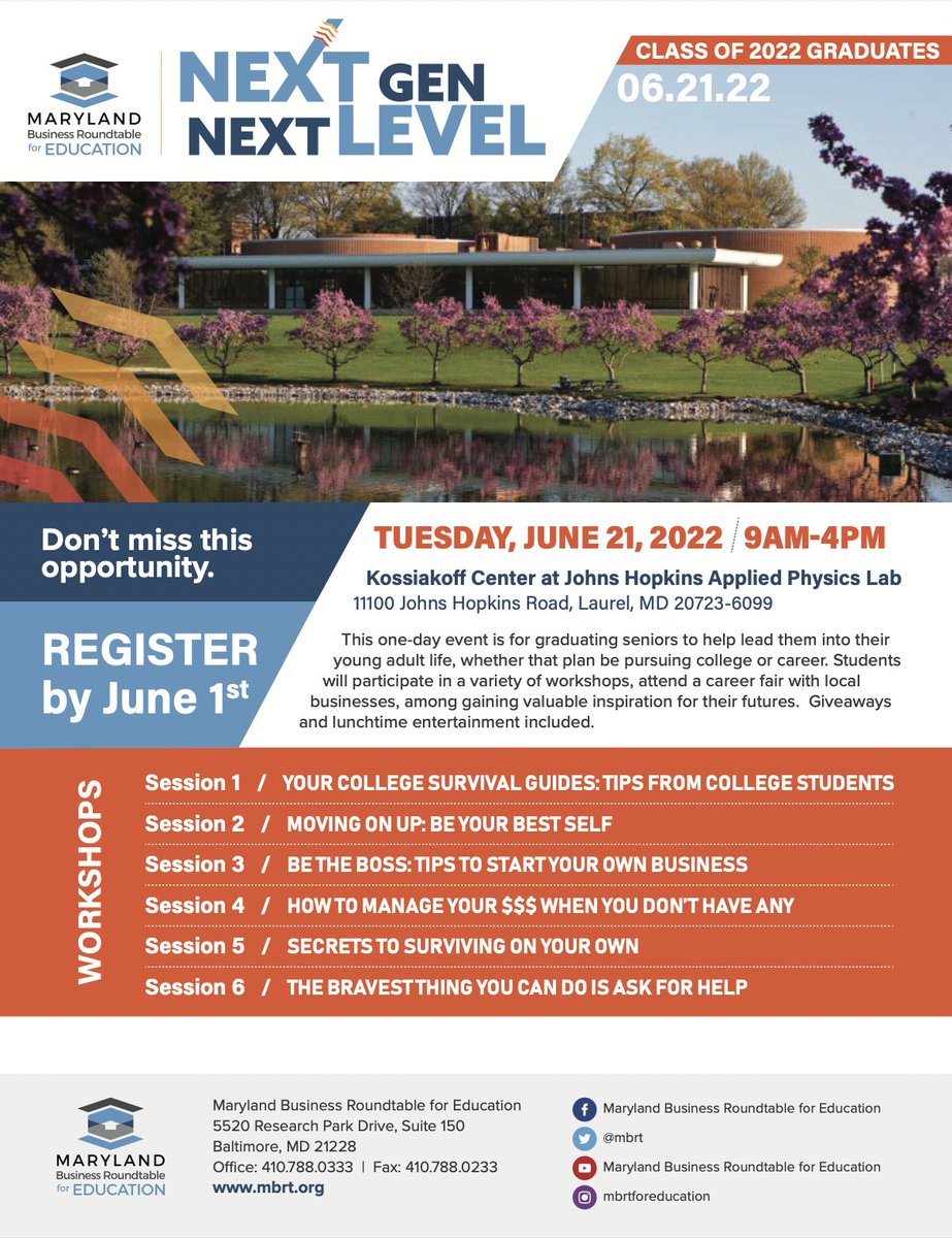 Oopportunity for Graduating Seniors
  siap.ps/6bf074