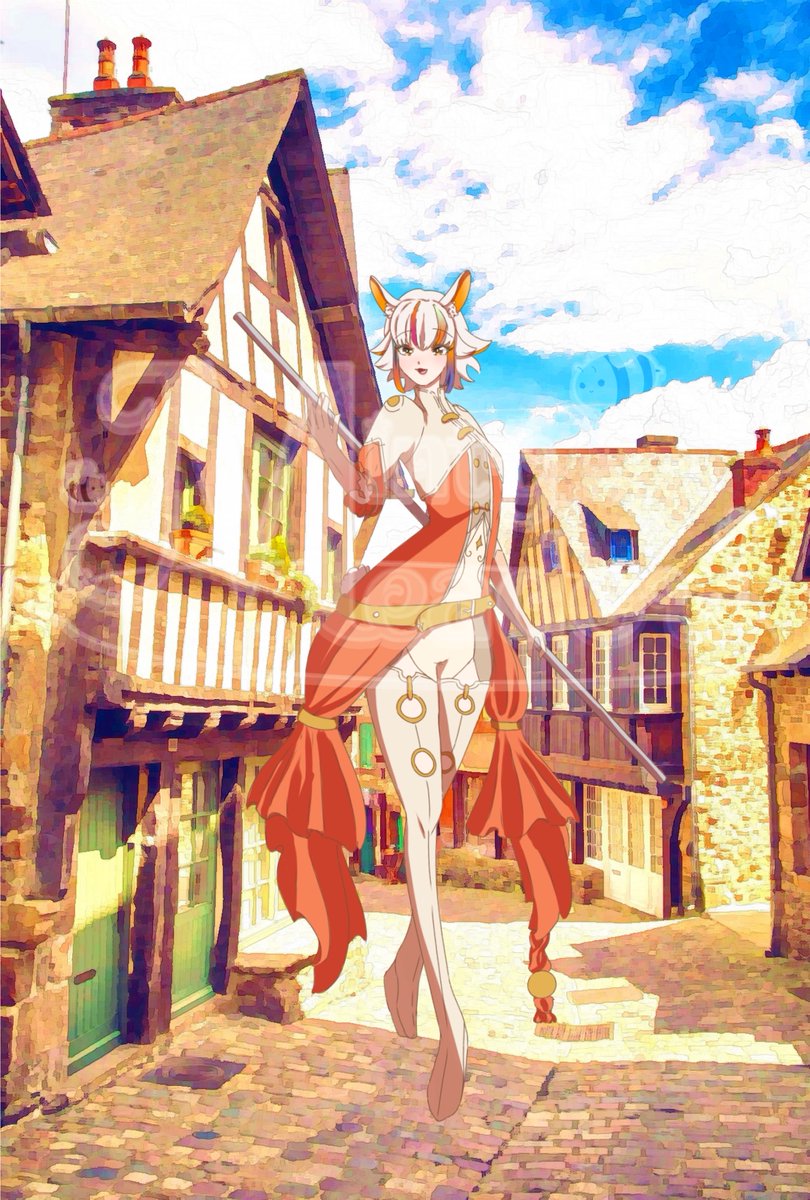 minty_meadow's tweet photo. @SeaBunnySol 
Finally finished after a couple of hours! I changed the color pallet on the fit to match you, DM me if you want it without the watermark!😊 https://t.co/fRWTybTEvt