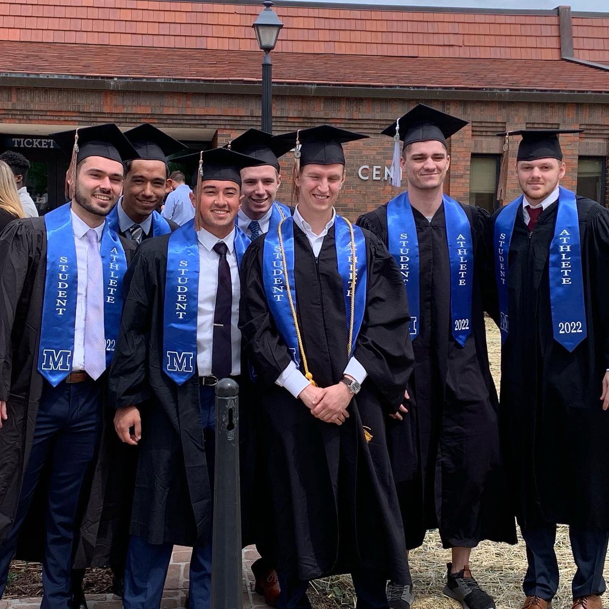 millikinmsoccer's tweet photo. They did it! Today they went from student to alumni. We’re so proud to have them as a part of our #BigBlueFamily and can’t wait to see what they do next! #GoBigBlue #Classof2022 #PerformanceLearning https://t.co/mfduh5q04h