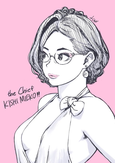 見栄子ドレスアップ with スパイ眼鏡。 