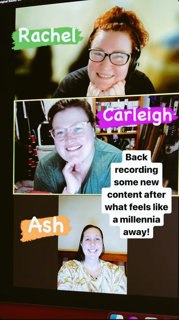 Back with our first recording session for Season 3 after having an extended break  So happy to be chatting again and we look forward to meeting new guests and sharing more with you all soon! #mamabetes #doc