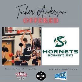 Blessed to receive my 2nd Division 1 offer from  <a href="/SacHornetsMBB/">Sacramento State Men's Basketball</a> <a href="/BWHS_Hoops/">West High Hoops</a> <a href="/FlightAAO/">AAO Flight - PRO16</a>  <a href="/AAOFlight2023/">AAO Flight 2023 - Bowman</a> #AGTG