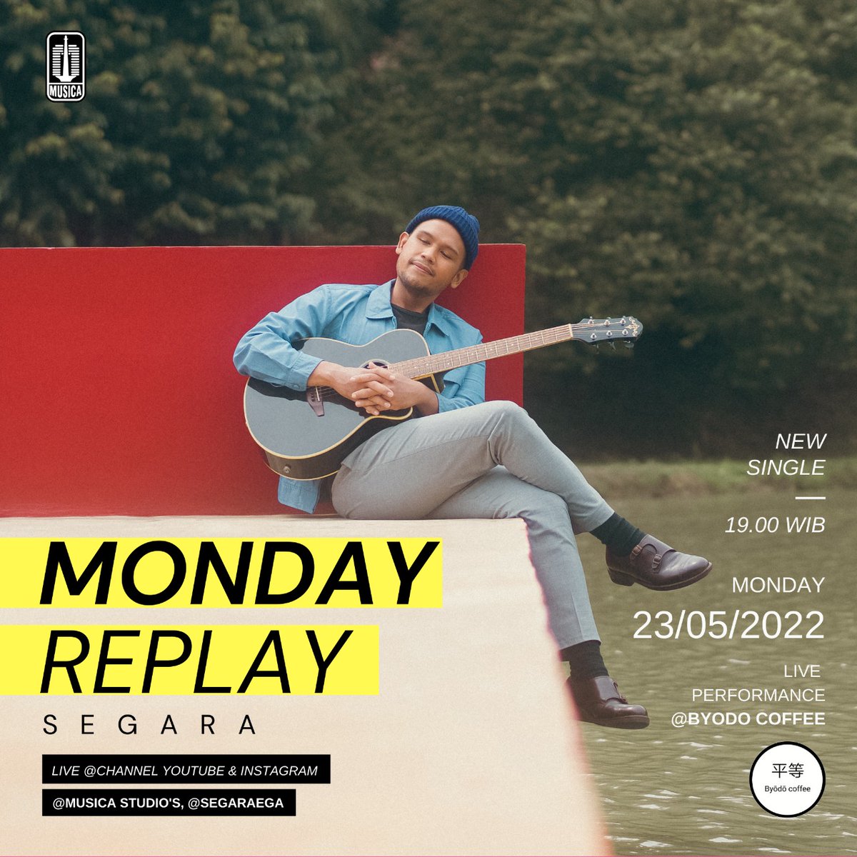 Nanti malam akan ada showcase sederhana di Byodo Coffee Equity Building SCBD. Teman-teman bisa nonton langsung atau live via Instagram dan Youtube ya. Sampai bertemu nanti!