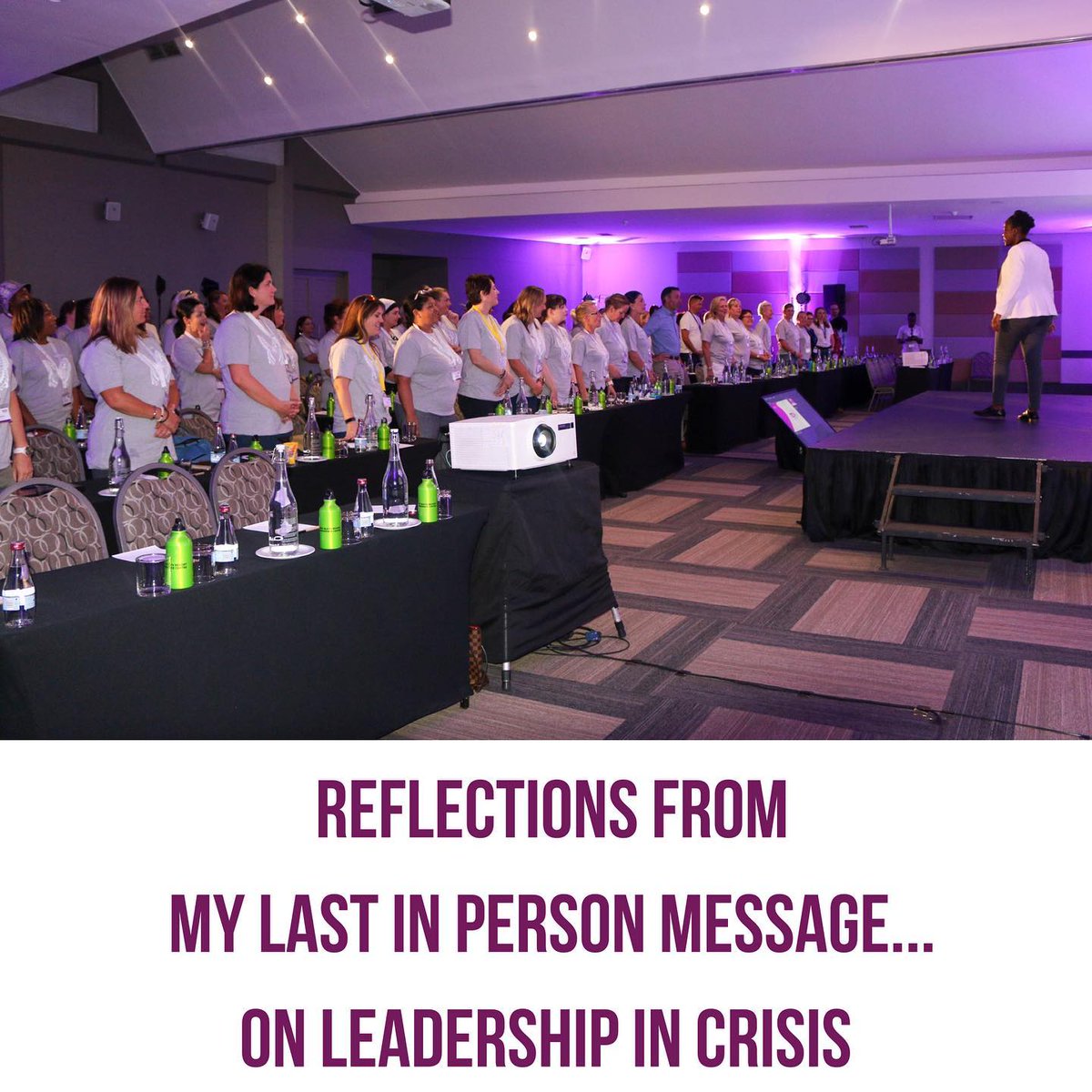 __

Reflections from my last in person keynote in March 2020, on Leading Through Crisis... ⁣⁣

#businessspeaker #coronavirusinsouthafrica #travelcounsellors #weshallovercome #weshalltravelagain