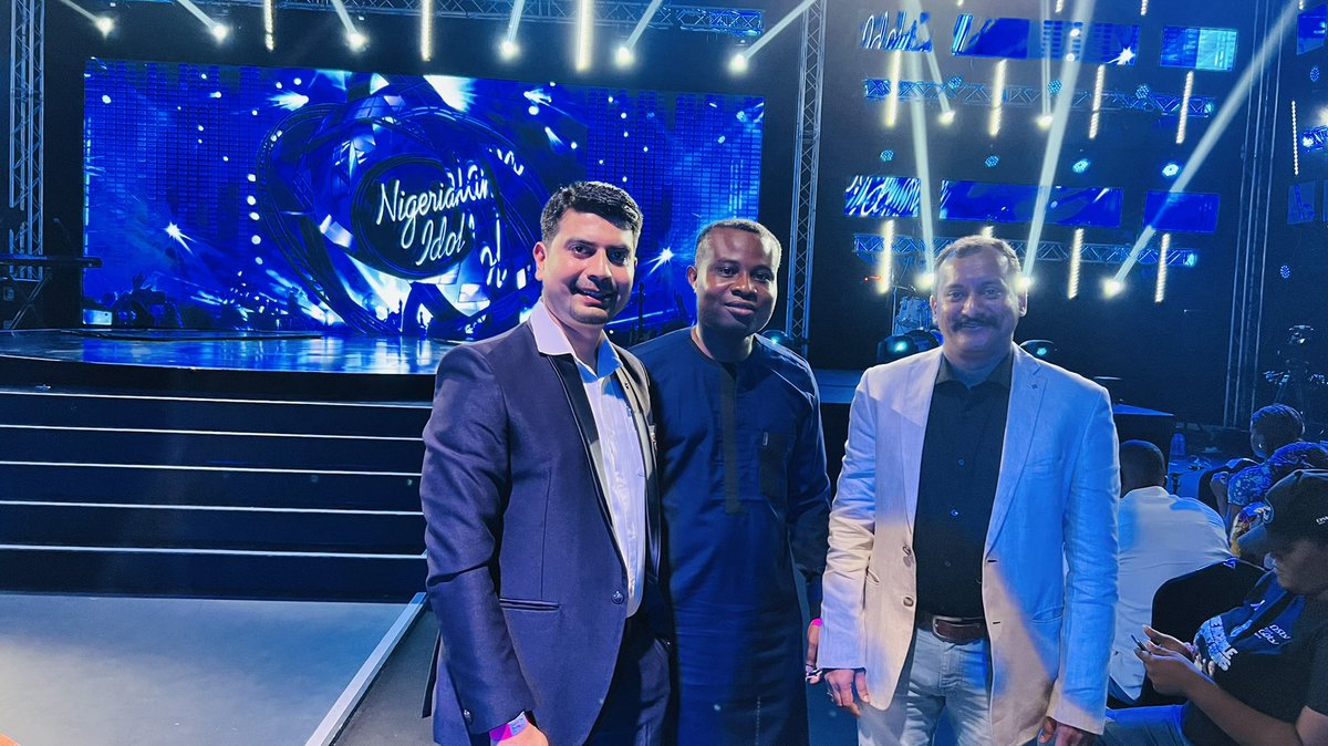 indsandeep2020's tweet photo. Got invited as Guest in grand finale of Nigerian idol
#NigerianIdol https://t.co/5Sk81Ca2XT