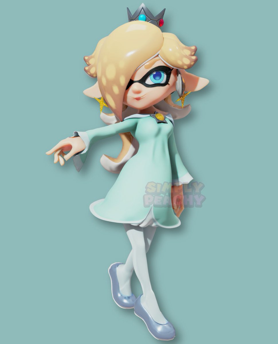TeamMarie1's tweet photo. ~Rosalinaaa..?~ - [Blender]

Rosalina been looking a little different lately!

#Nintendo #Splatoon #b3d #Blender3d #Fanart #Splatoon3 #SuperMario #Rosalina #Mario https://t.co/jNYezuKE9E