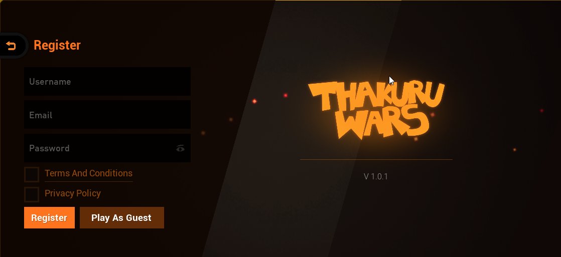 ThakuruWars's tweet photo. @WhoIsFishie Hello  Fishie we understand the difficulties 1.0.1 will fix this issue with guest accounts and easier password rules + ingame registration instead of a browser popup. https://t.co/7J1OdRjyNn