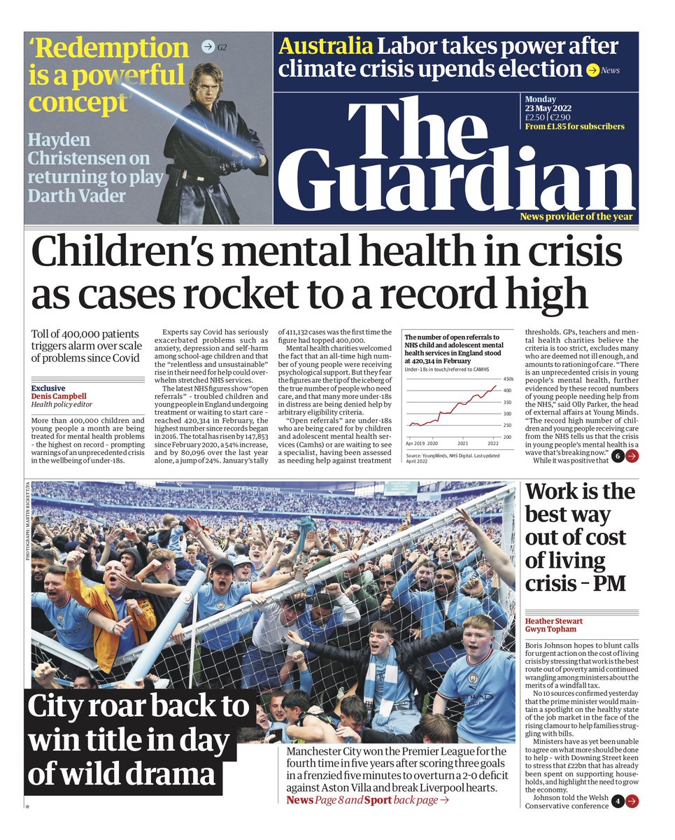 Guardian news tweet media