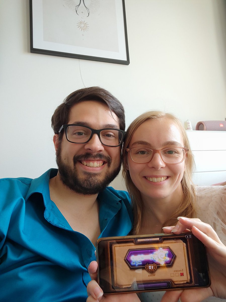 ythehunterhs's tweet photo. Been waiting for a good opportunity to share I'm dating @annanotoriginal ❤️ and her getting this 12-1 Arena run on our first try seems like the perfect #hscouplegoals opportunity https://t.co/58wg5ZVrvi