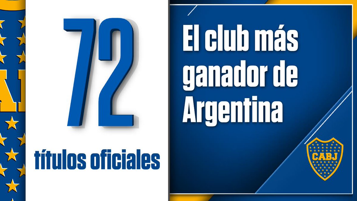 SC_ESPN's tweet photo. ¡Otra estrella para Boca, el club más ganador de Argentina! https://t.co/xpg4YbsIK6
