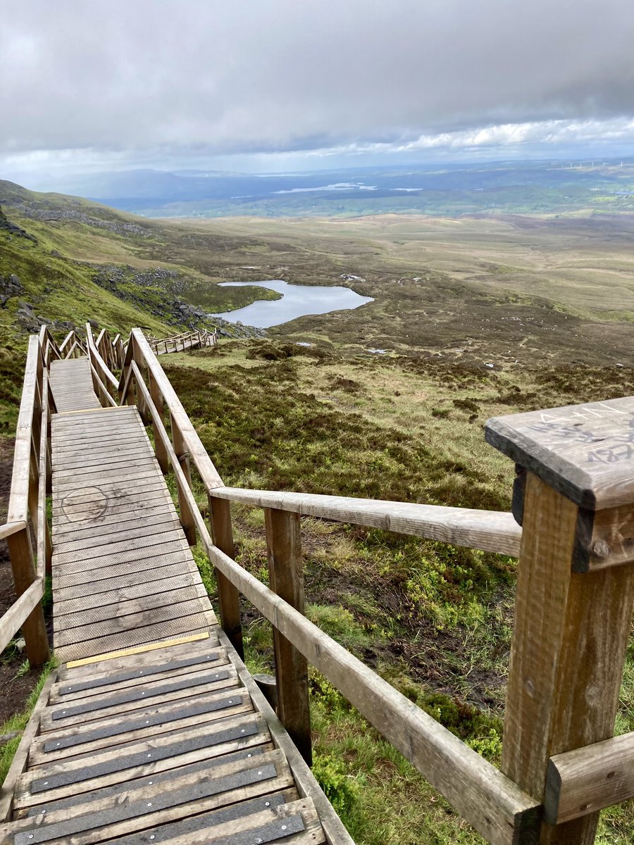 MariaCanEmb's tweet image. An amazing day walking the Cuilcagh Boardwalk Trail in beautiful #Fermanagh. What a fabulous way to spend Sunday climbing the Stairway to Heaven. #loveweekends