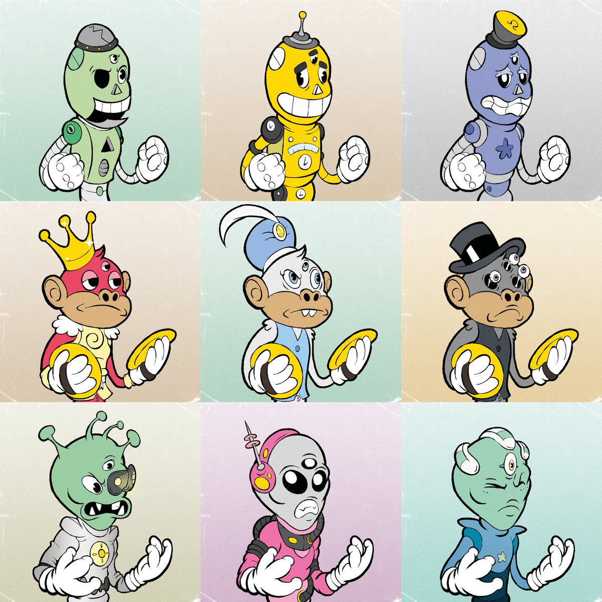 Choose your team 🤖🐵👽 and interact with this post 👁️