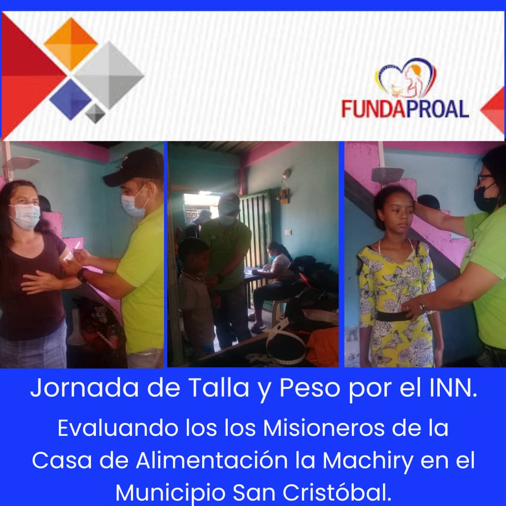 fundaproaltach1's tweet photo. Atendiendo a nuestros misioneros con el talle y pesaje por el INN en el municipio San Cristóbal para diagnosticar su grado de vulnerabilidad.
@FreddyBernal 
@PedroMelendez86 
@BermudezJoseA 
@FundaproalO 
@LealTelleria https://t.co/9gfIXD6S01