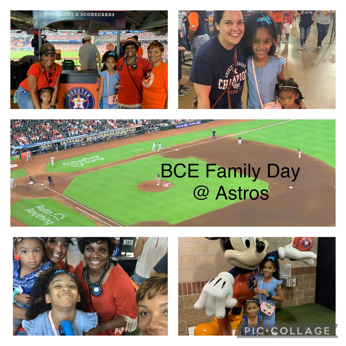 Thank you <a href="/astros/">Houston Astros</a> for hosting BCE Family Day today ❤️ <a href="/Buffalo_Creek1/">Buffalo Creek Elem</a> #GiveBackToSchools
