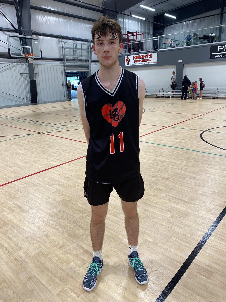 2023 Sam Glass (<a href="/SamGlas11/">Sam Glass</a>) of Eastern HS (KY) just went OFF for Team L4G against Higher Level Basketball 2023! Finished with 41 points and hit 8 threes to get the win. @VEAevent Spring Havoc