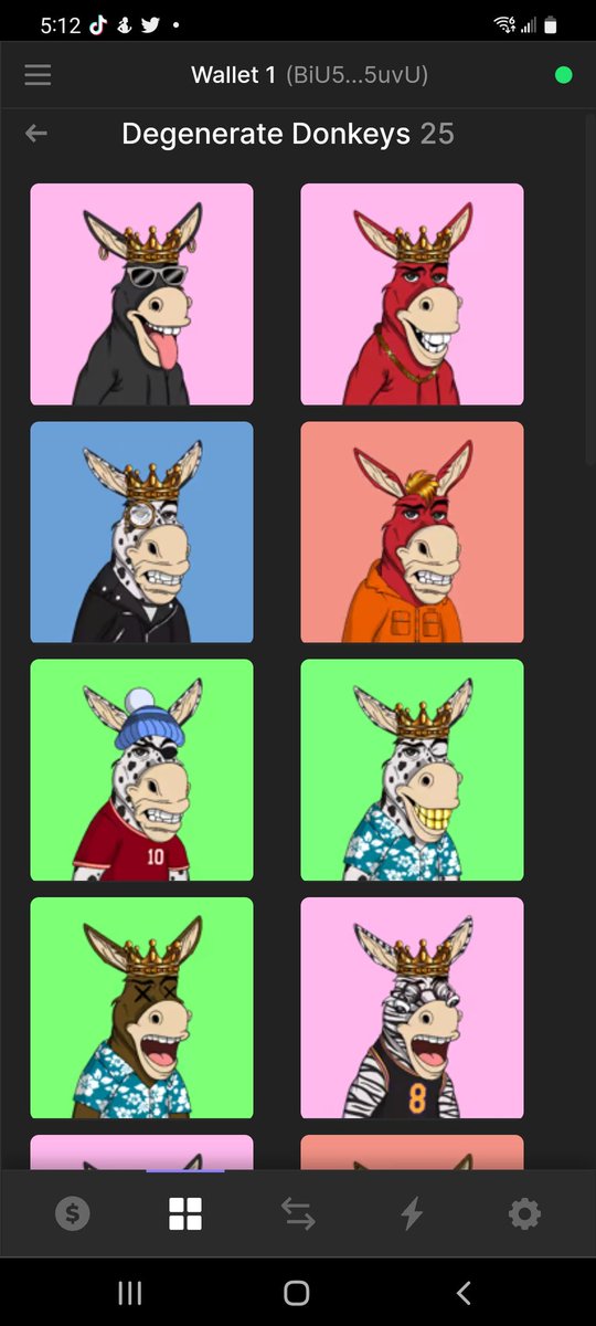 L0RD_EXPL0RE's tweet photo. Look at all the DONK! 
Lets see all the donk homies down below !!!!
@Degen_Donkeys 
#DONK #degeneratedonkeys #nft #sol https://t.co/MV4YCOl0NT