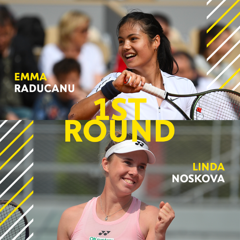 rolandgarros's tweet photo. Suite du premier tour ce lundi, avec 4 matchs à suivre absolument 👀🍿 

#RolandGarros