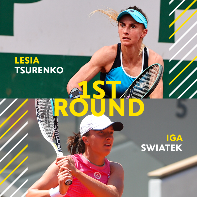 rolandgarros's tweet photo. Suite du premier tour ce lundi, avec 4 matchs à suivre absolument 👀🍿 

#RolandGarros