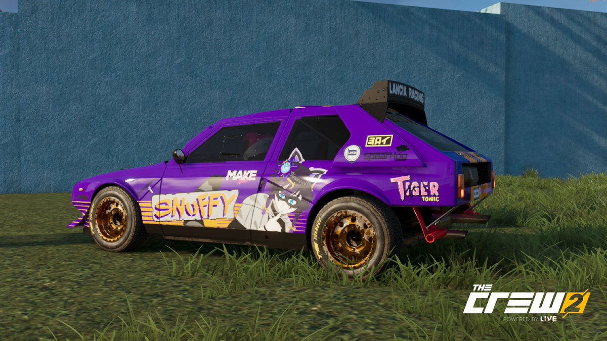 Schurzen_Artac's tweet photo. Just finished my Snuffy wrap, technically started it last mon #snuffyart #Itasha #TheCrew2StandardEdition https://t.co/lHszB0Xlq4