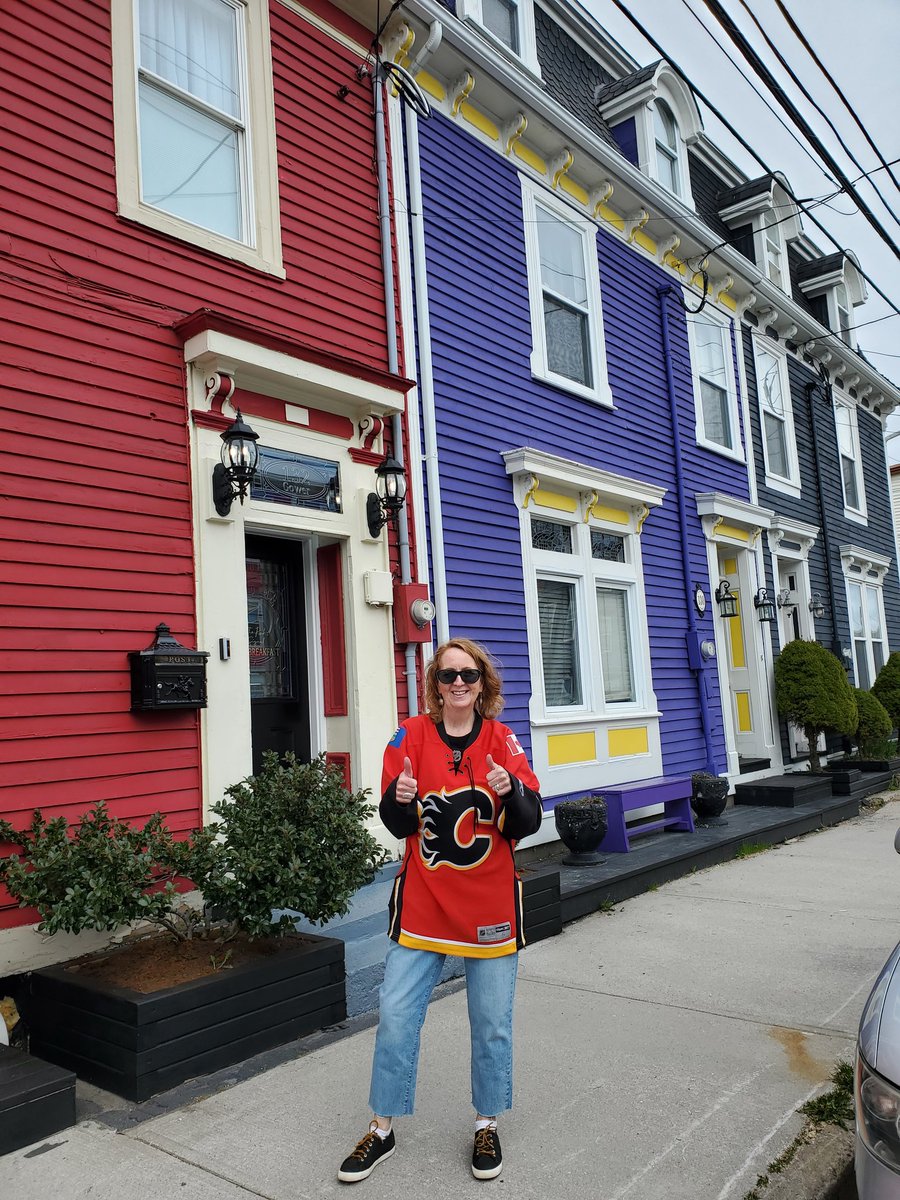 lostinrdf's tweet photo. Jellybean Row, Jellybean Go @NHLFlames Go! Reppin my fav team, sending the 🔥your way for an awesome Game 3 in enemy territory. BOA LFG! #findthefire #Believe https://t.co/dcESy9sAlF