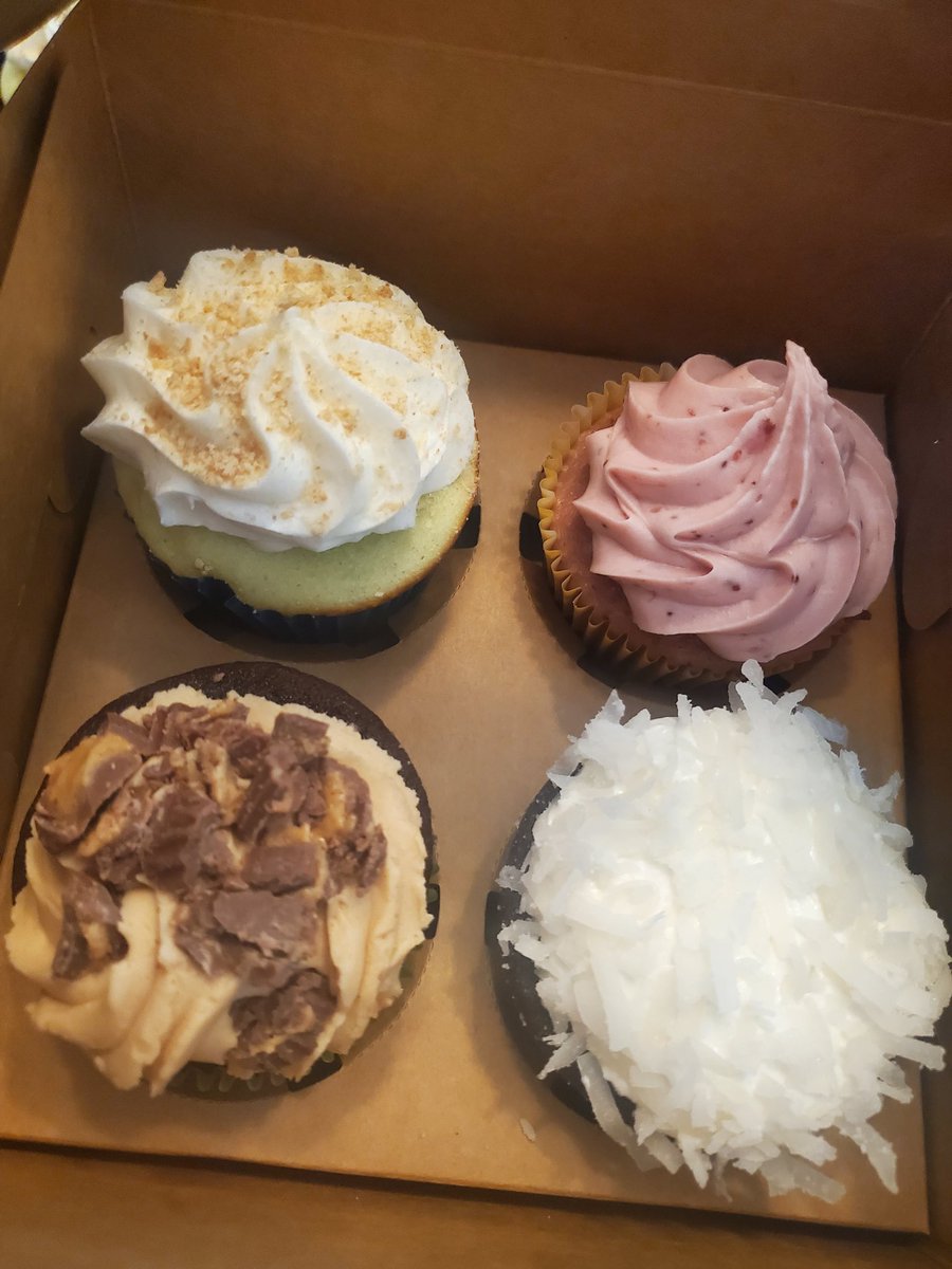 Last call cupcakes boxes $10 each.