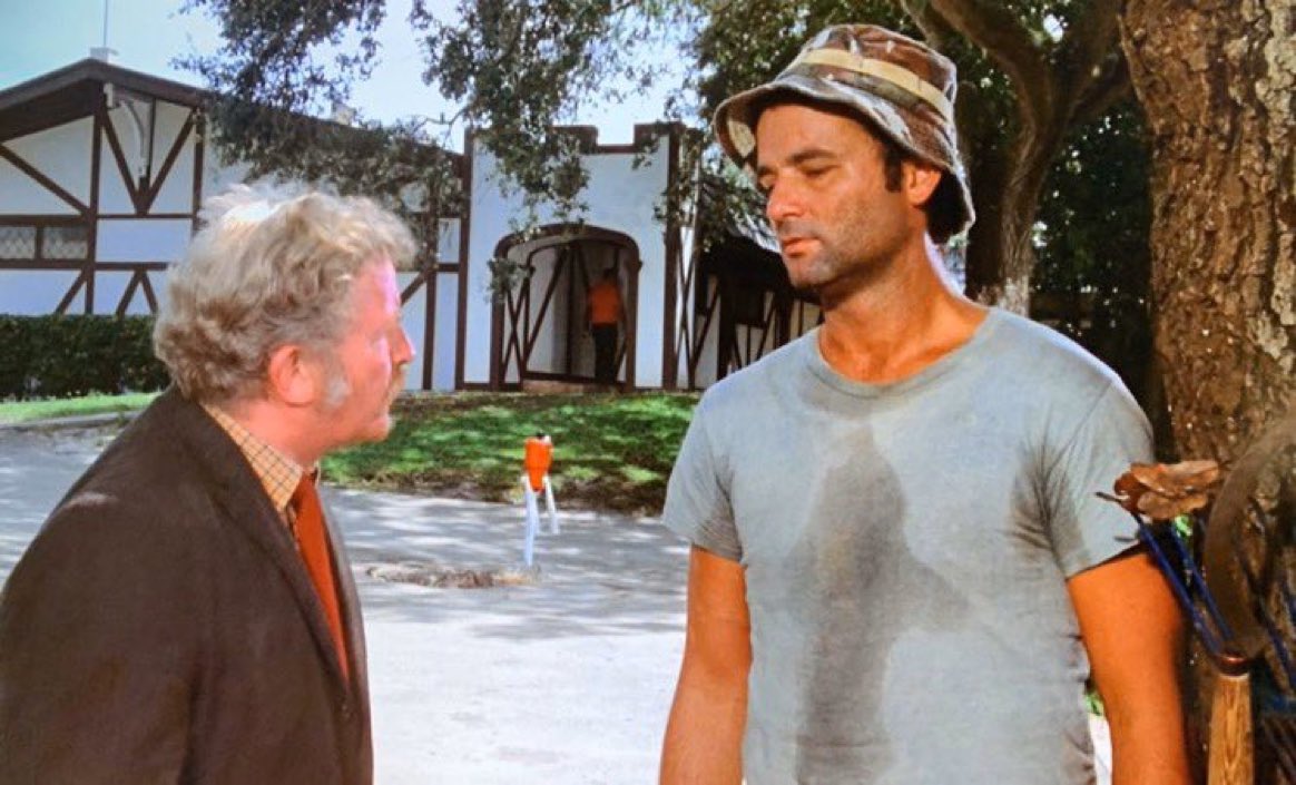 Super70sSports's tweet photo. “I want you to kill all the gophers on the golf course.”

“Correct me if I'm wrong, Sandy, but if I kill all the golfers they're gonna lock me up and throw away the key.” https://t.co/Z0WG0Sw9xc