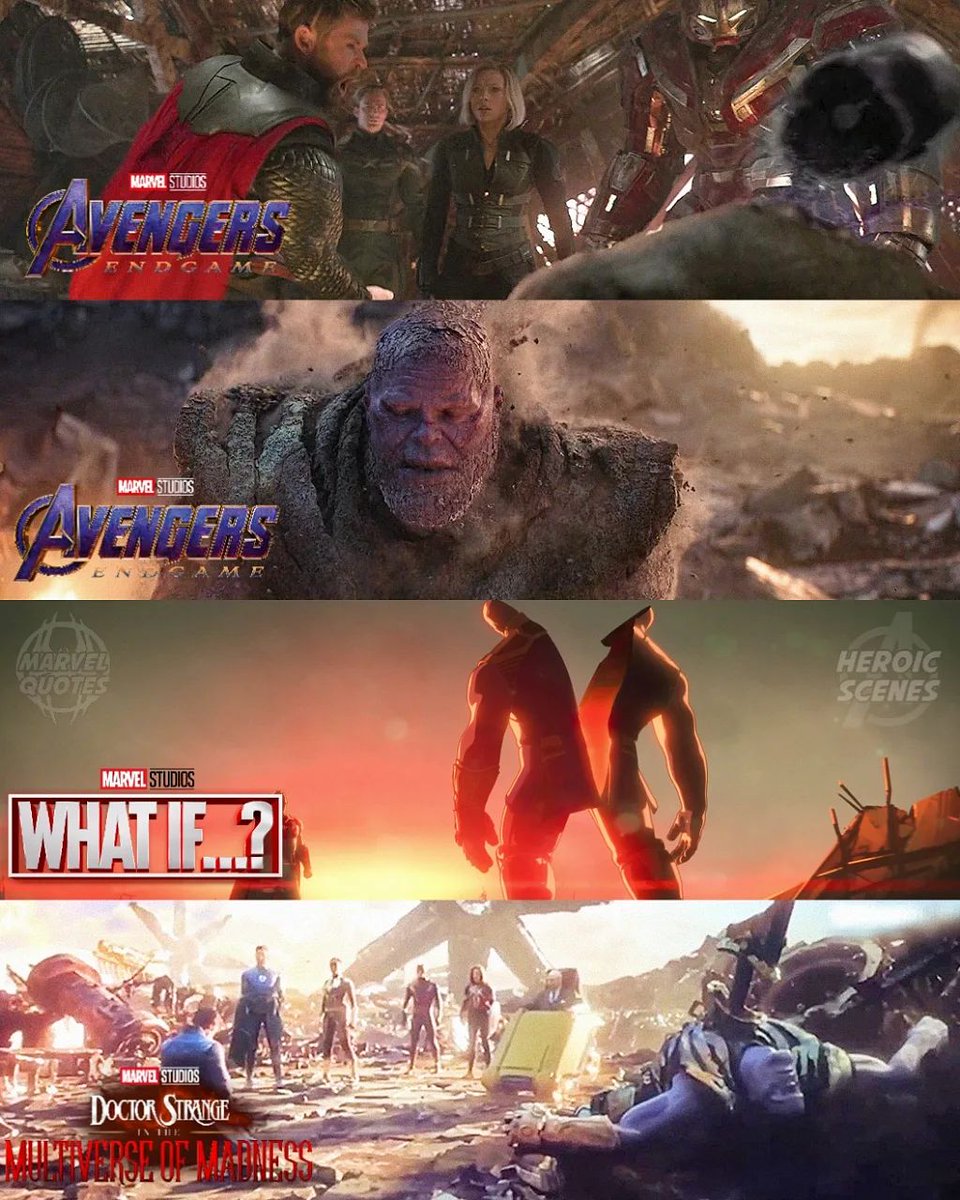 marveldc_hd's tweet photo. Every Thanos death in MCU 🙁
#Thanos #MarvelStudios #MultiverseOfMadness #DoctorStrange #DoctorStrangeInTheMultiverseOfMadness https://t.co/D7lS8lO2aN