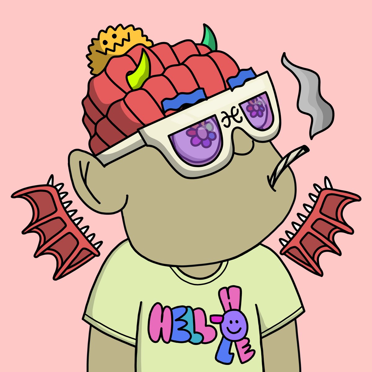 ChalkBurnt's tweet photo. THESE @HellofaPartyNFT ARE MAKING NOISE 🤯 #DemonfollowDemon? #NFTs #NFTCollection https://t.co/1NjCk2Ift5