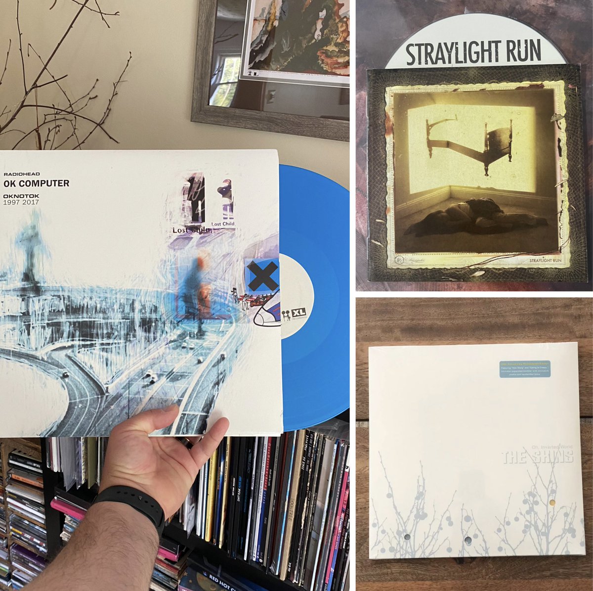 Podioslave's tweet photo. A few relaxing albums for today’s #sundayspins.
What’s everyone else listening to today?
#vinylrecords #theshins #radiohead #straylightrun #vinyltweet https://t.co/kabkrQFvhe