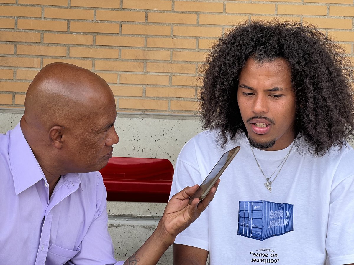 JaimeDinas's tweet photo. IMÁGEN DinasSports 22Mayo/ 20 22 Entrevista Personalizada con Edison Mafla, Ex ⁦@AsoDeporCali⁩ ⁦@AmericadeCali⁩ y Edison Leandro, hijo del “Guigo”, quien milita en la Categoría C del ⁦@RayoVallecano⁩ https://t.co/eog41q6X9h