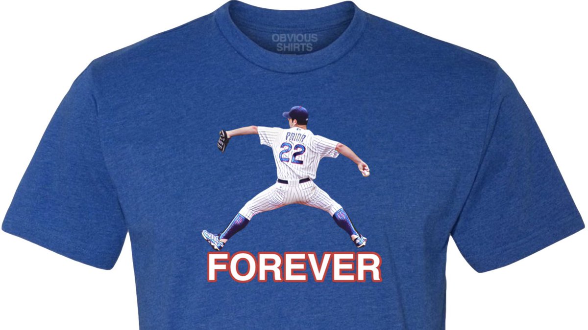 obvious_shirts's tweet photo. Mark Prior made his major league debut 20 years ago today (and the Cubs won) so it’s only right we drop his collection. #MarkPriorForever
LINK: https://t.co/yroqIytibM https://t.co/wWIFpa6MRm